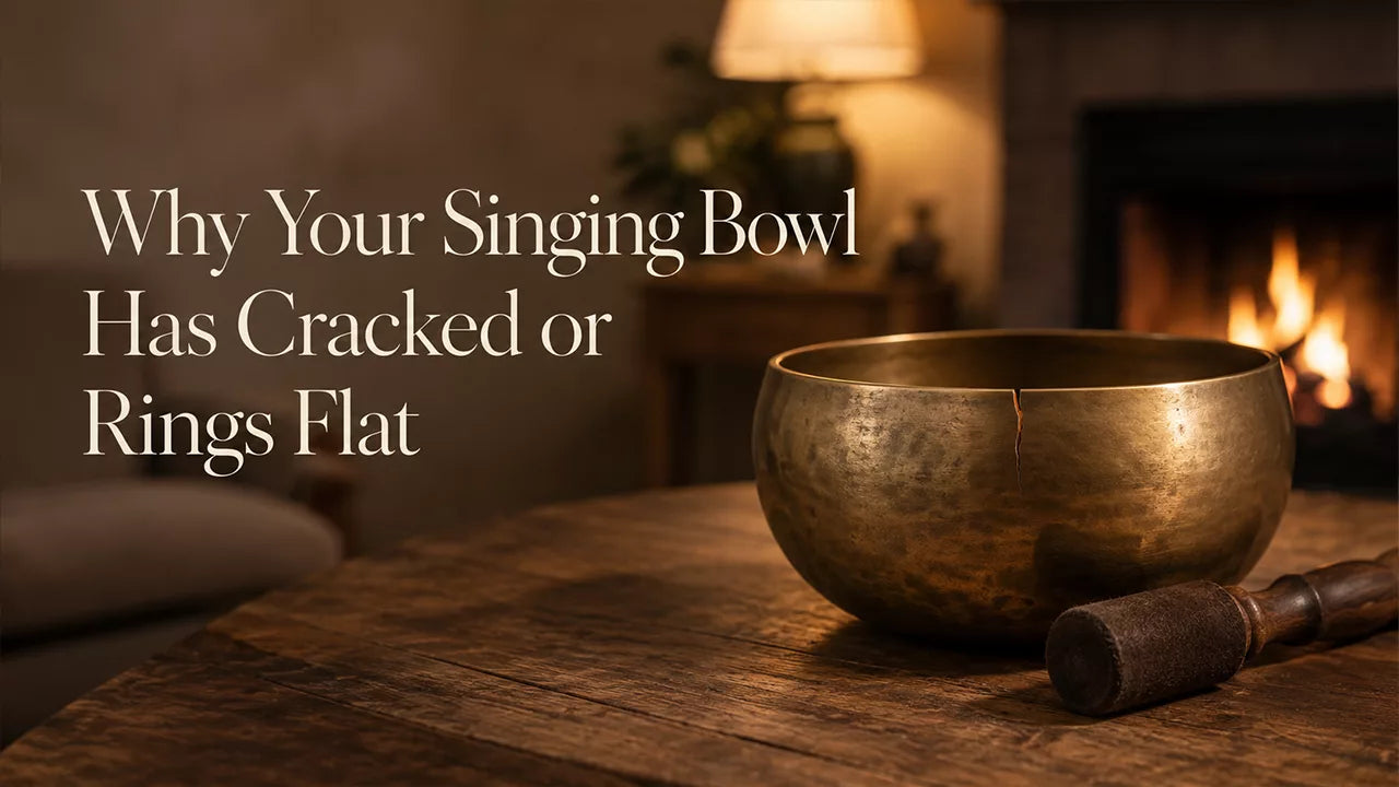 Why Your Singing Bowl Has Cracked or Rings Flat