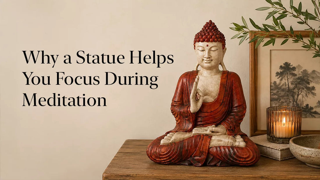 Why a Statue Helps You Focus During Meditation