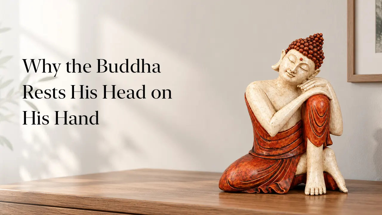 Why the Buddha Rests His Head on His Hand