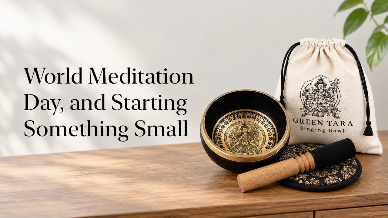 World Meditation Day, and Starting Something Small