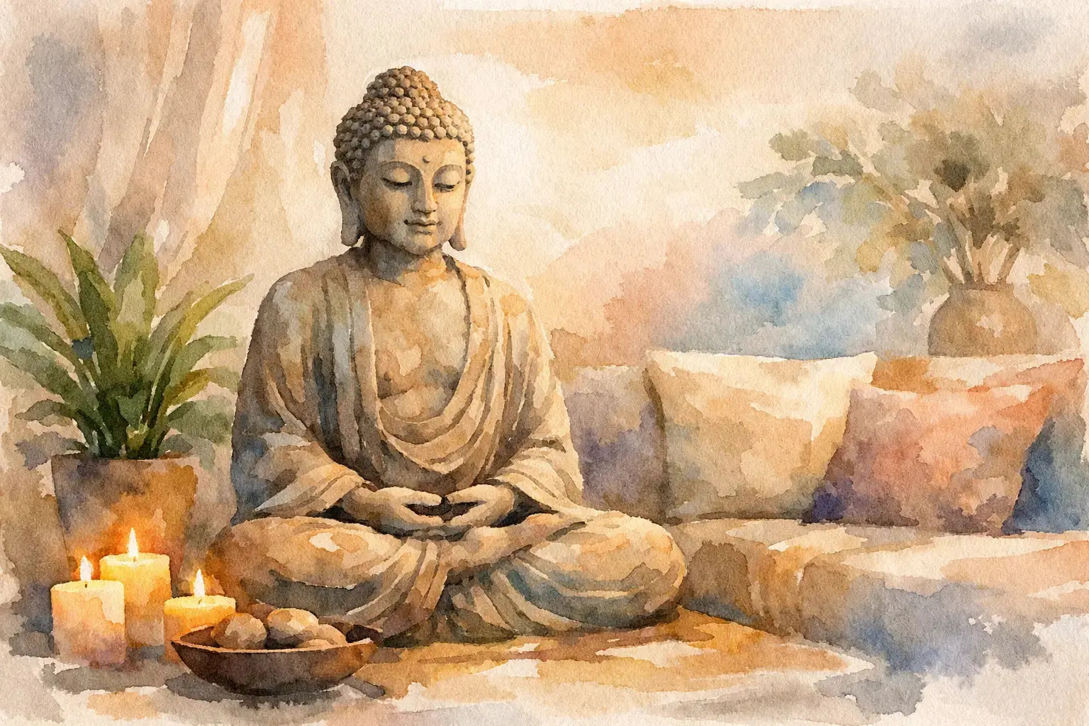 Buddha Statue Living Room Ideas That Feel Calm