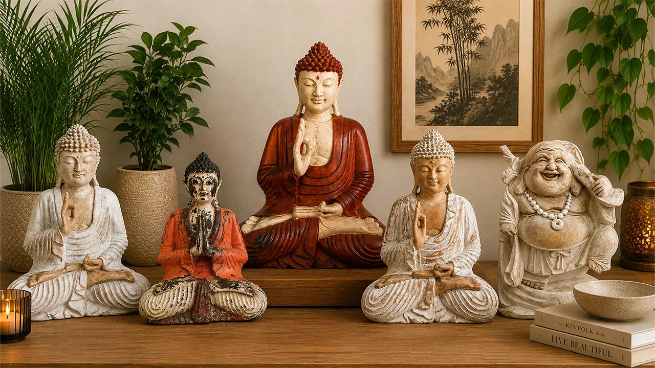 5 Best Hand Carved Buddha Statues for Living Room