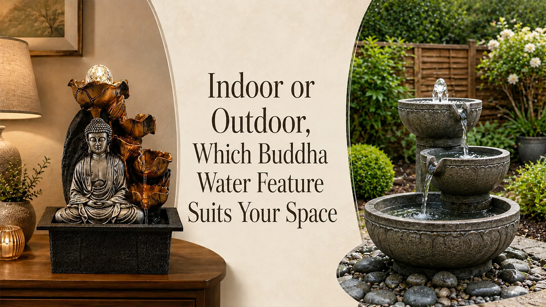 Indoor or Outdoor, Which Buddha Water Feature Suits Your Space