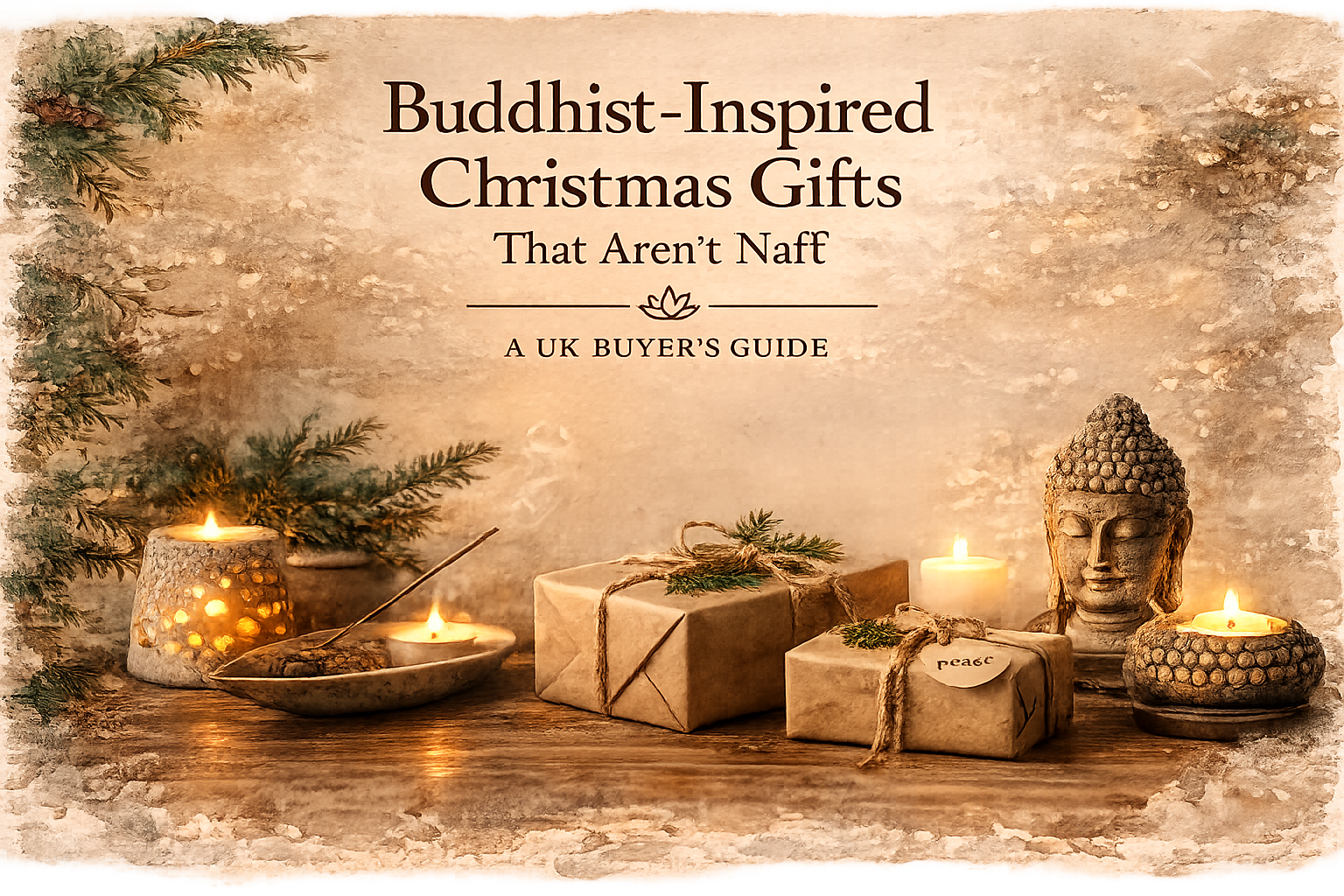 Buddhist-Inspired Christmas Gifts That Aren't Naff: A UK Buyer's Guide