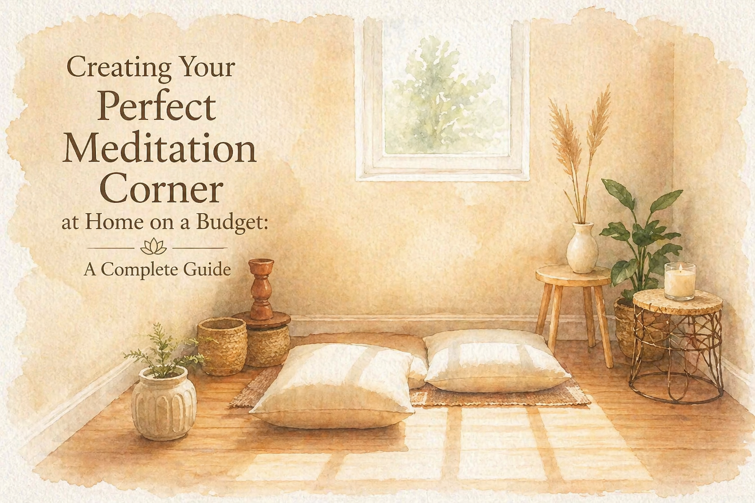 Creating Your Perfect Meditation Corner at Home on a Budget: A Complete Guide