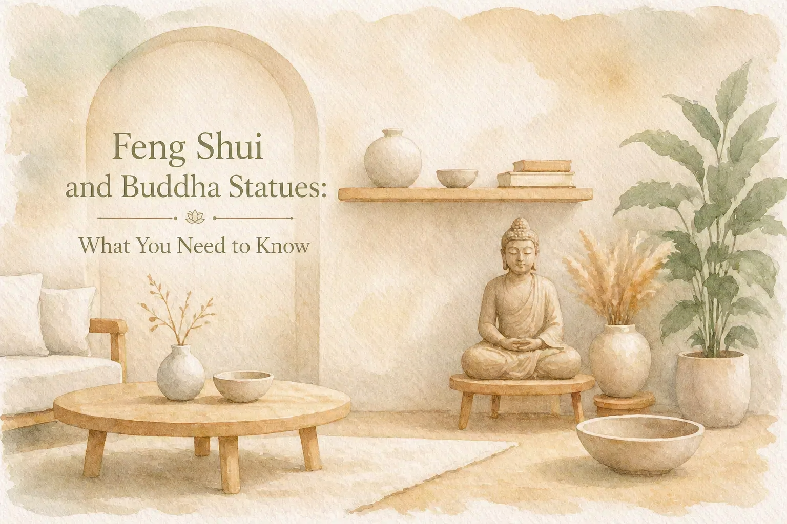 Feng Shui and Buddha Statues: What You Need to Know.