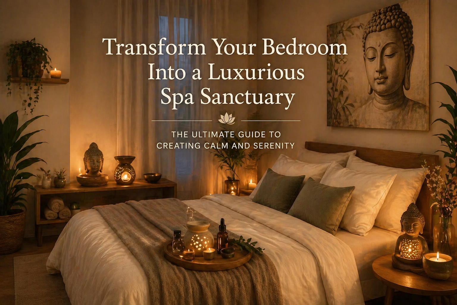 Transform Your Bedroom Into a Luxurious Spa Sanctuary: The Ultimate Guide to Creating Calm and Serenity