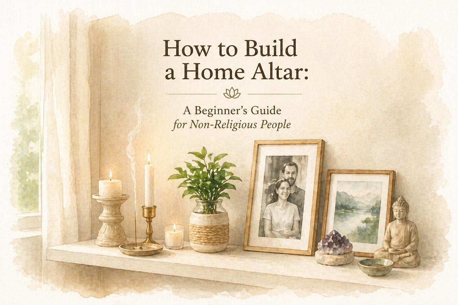 How to Build a Home Altar: A Beginner's Guide for Non-Religious People