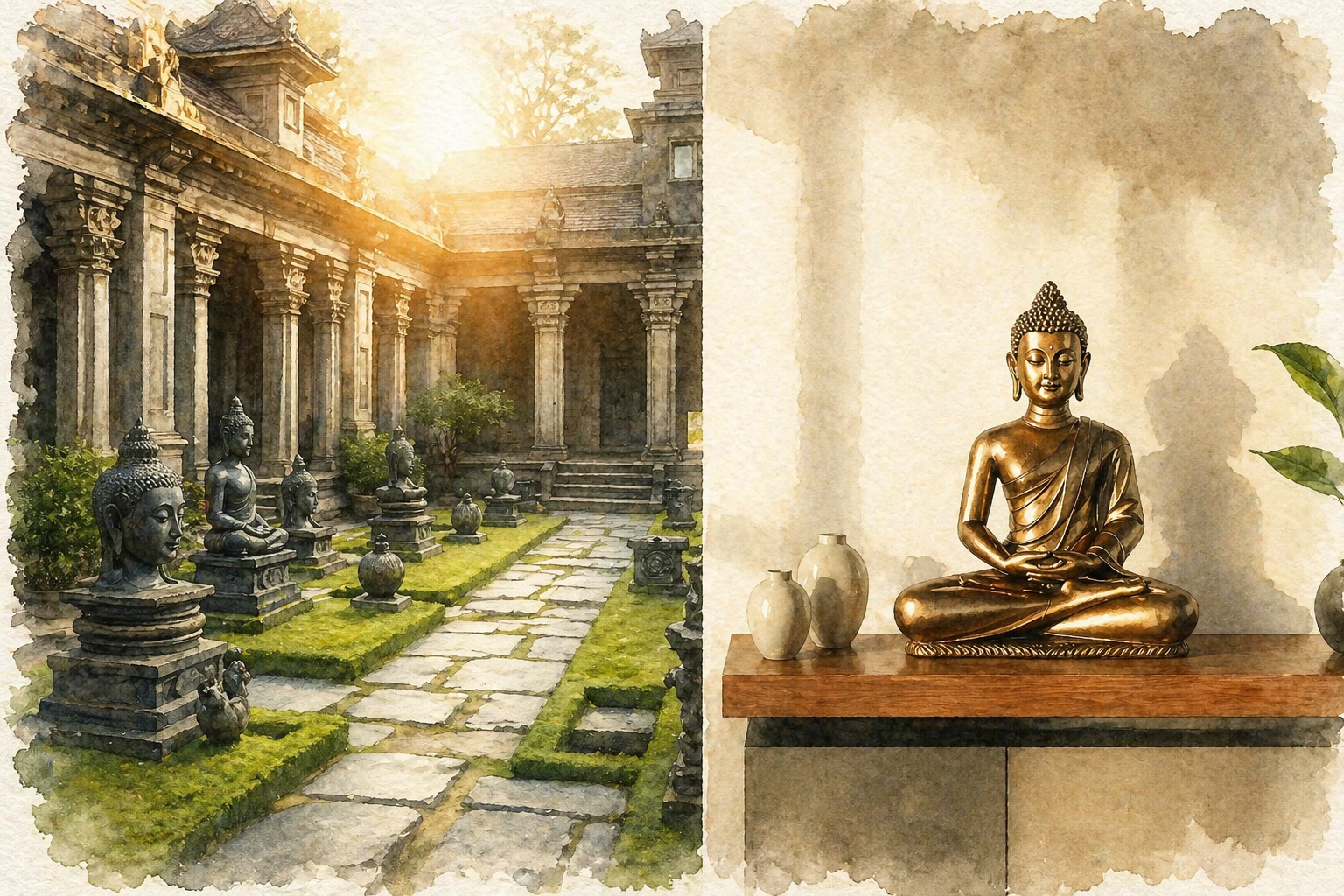 The History of Buddha Statues: From Ancient Temple Art to Modern Home Décor