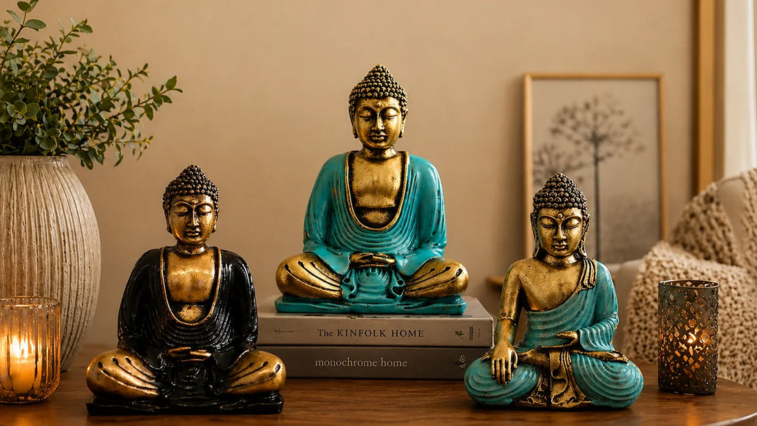 Resin Buddha Statues for Calm, Stylish Homes