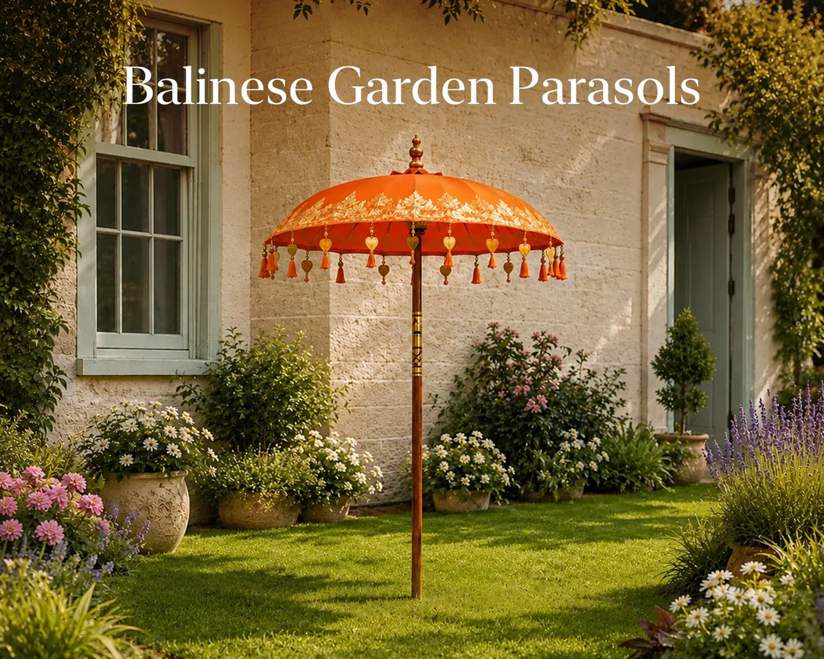 Balinese Garden Parasols