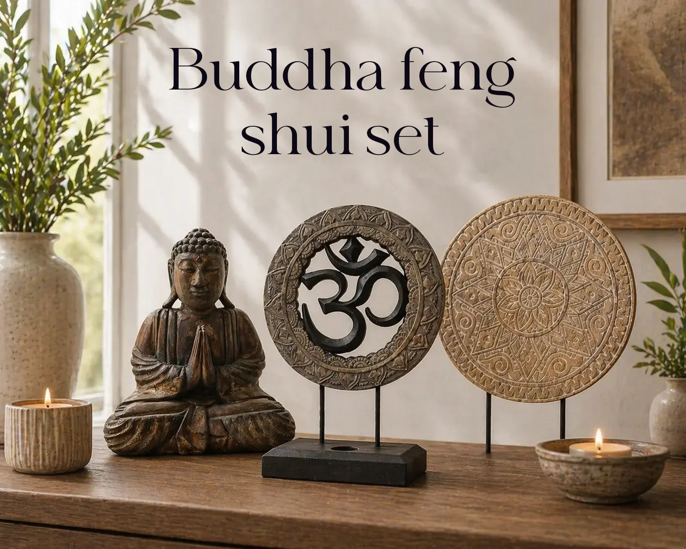 Buddha-Feng-Shui-Set Root & Still