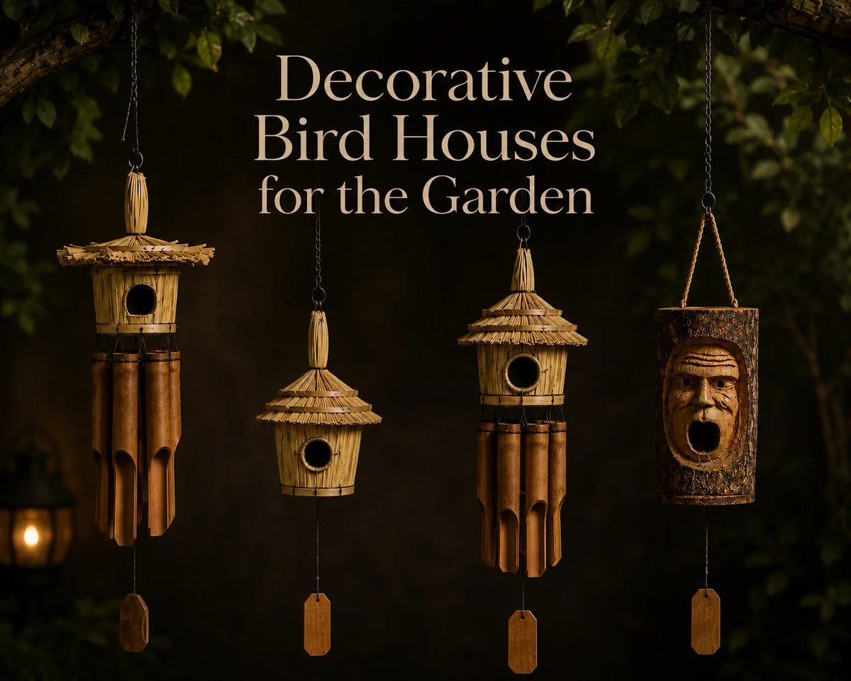 Decorative Bird Houses for the Garden