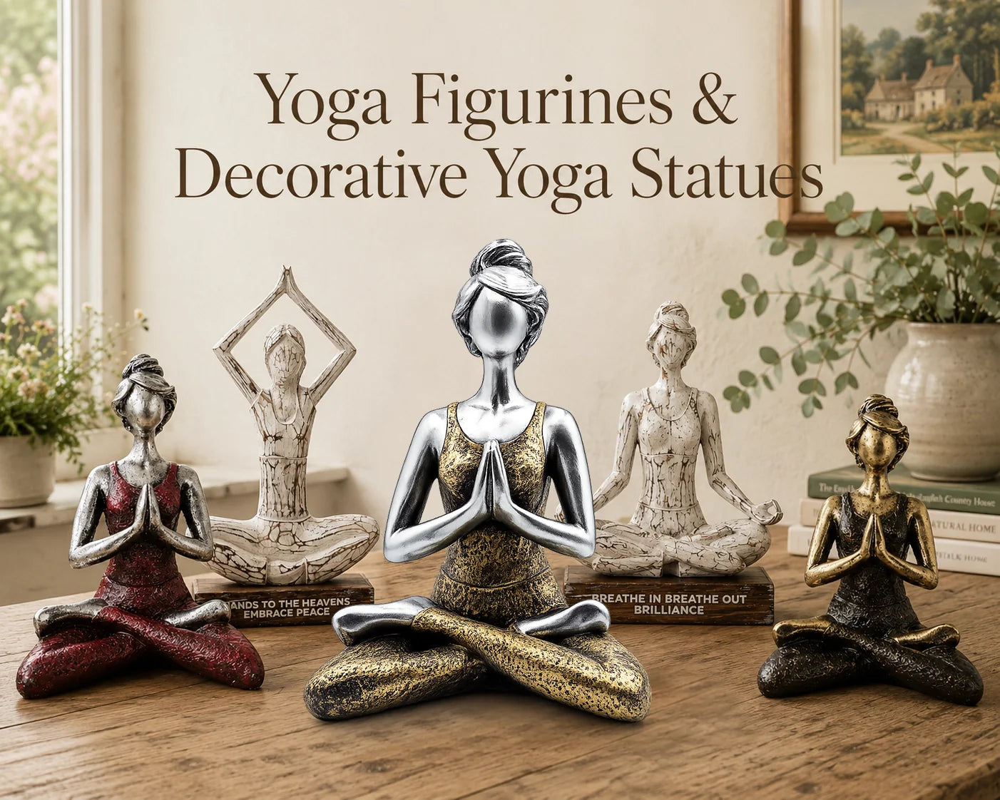Yoga Figurines & Decorative Yoga Statues