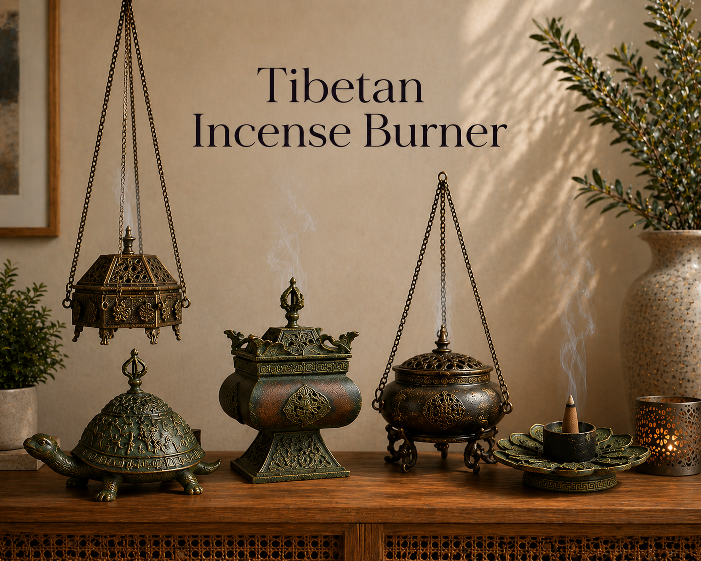Tibetan Incense Burner