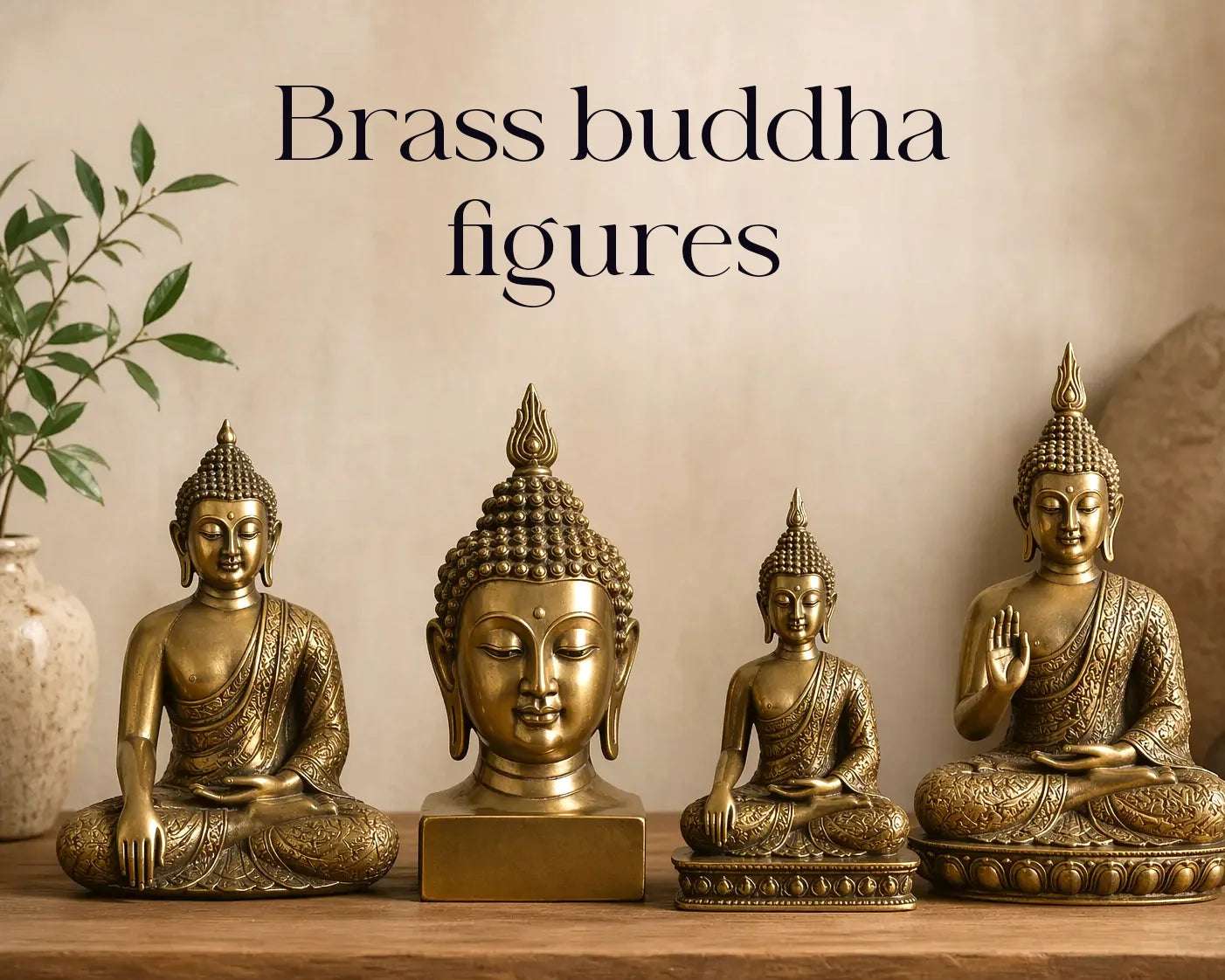Brass-Buddha-Figures Root & Still