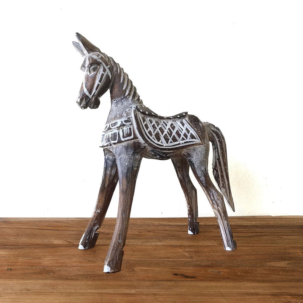 Medium Antique Horse 25 cm