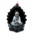 Backflow Incense Burner - Buddha & Lights Tower - 335g