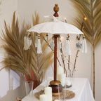 Bali Home Decor Parasol - Canvas - Natural- 40cm