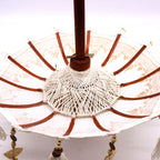 Bali Home Decor Parasol - Canvas - Natural- 40cm