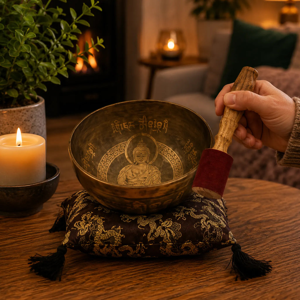 Brass Golden Buddha - Special S'Bowl Set