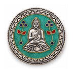 Buddha Green Decor Incense Holder