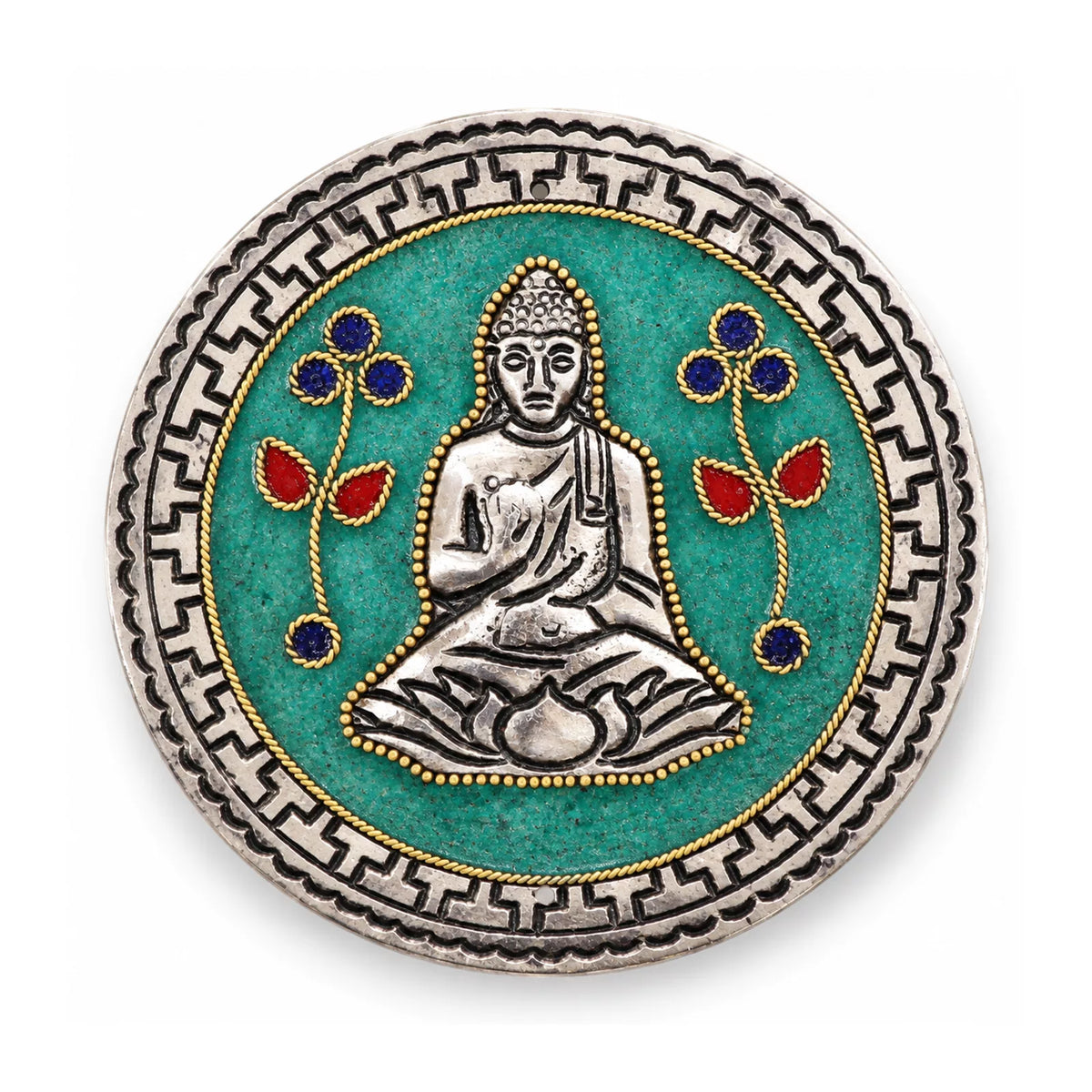 Buddha Green Decor Incense Holder