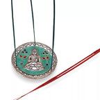 Buddha Green Decor Incense Holder