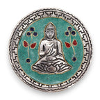 Buddha Green Decor Incense Holder