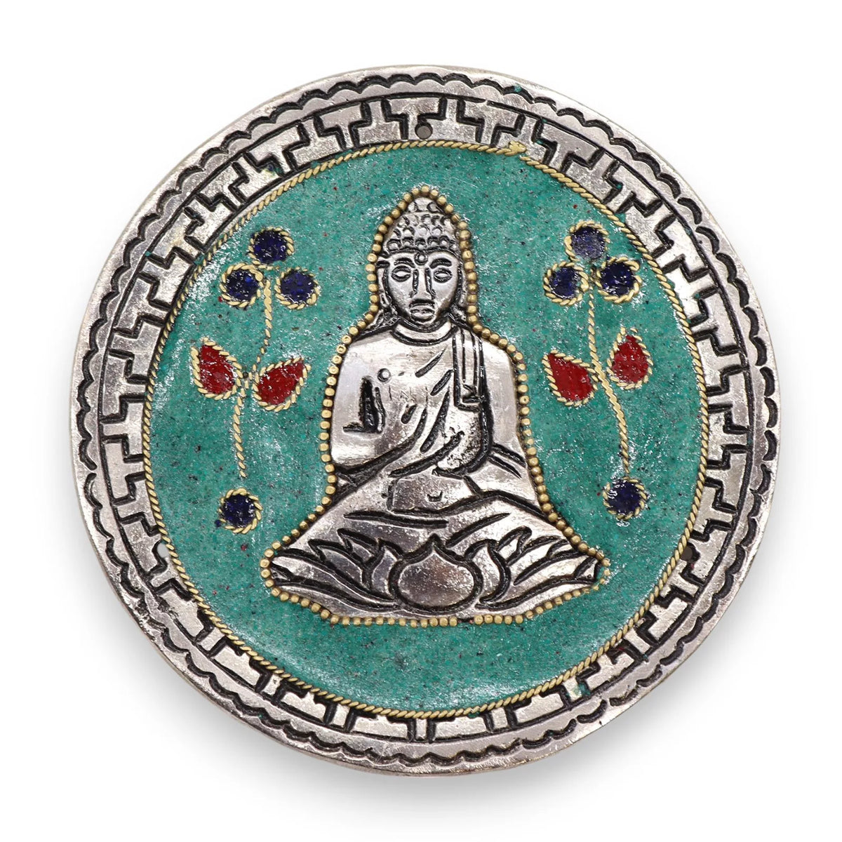 Buddha Green Decor Incense Holder