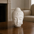 Buddha Head Oil Burner - White