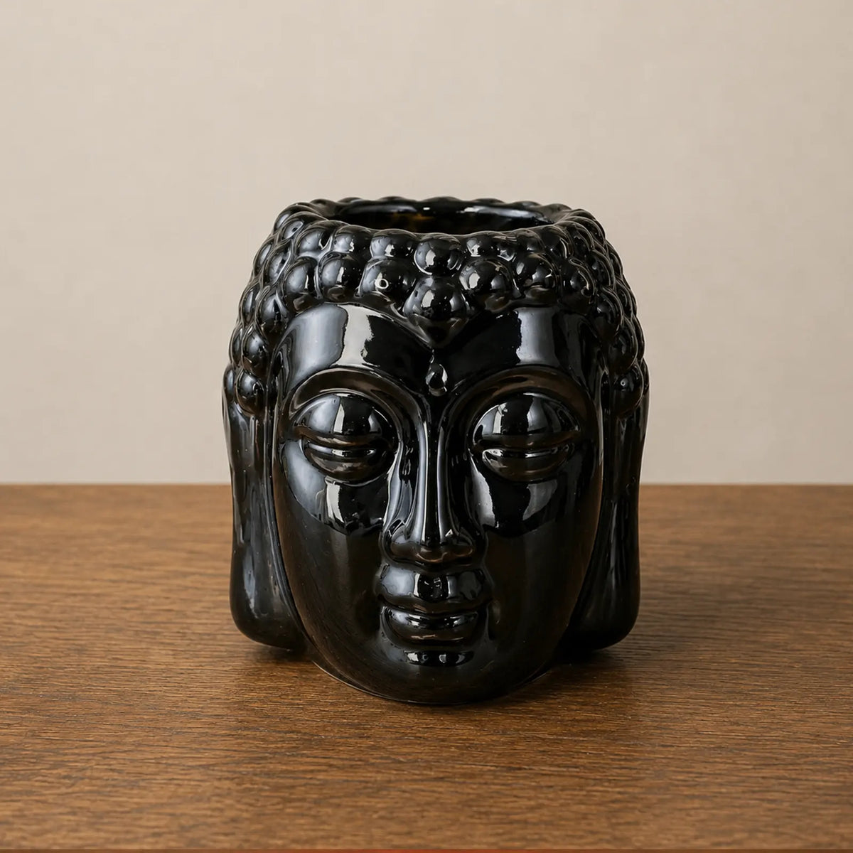 Buddha Oil Burner - Black