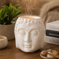 Buddha Oil Burner - White