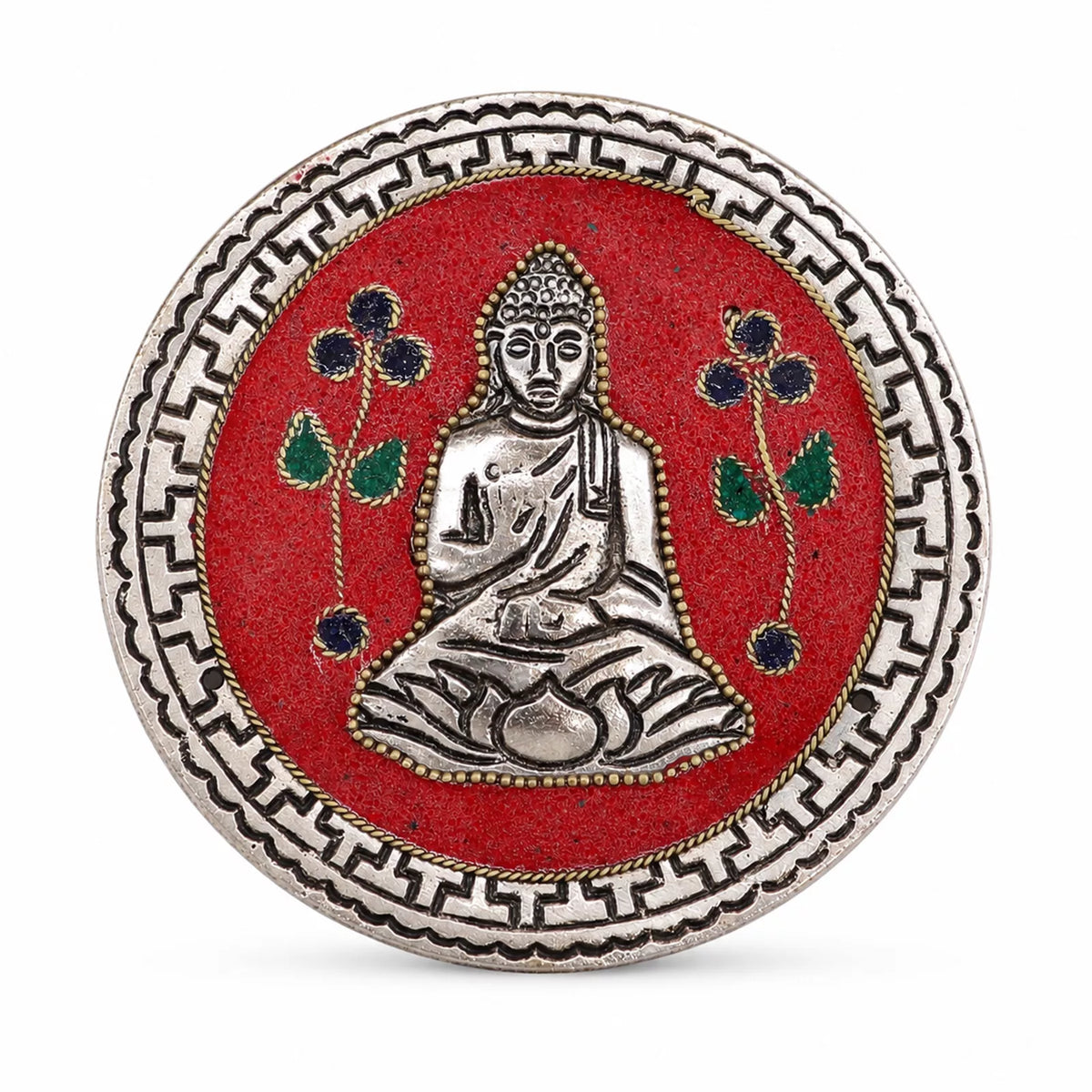 Buddha Red Decor Incense Holder