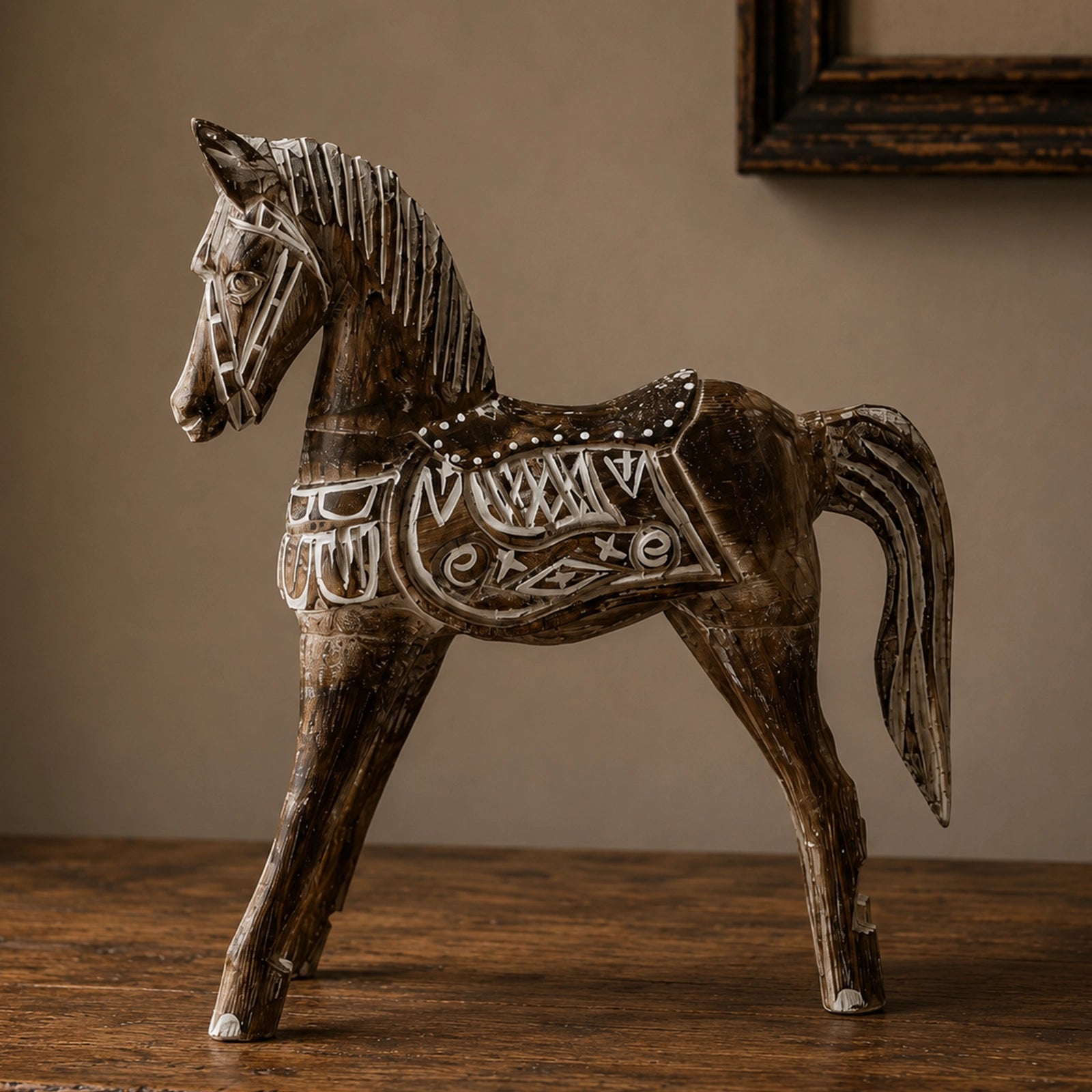 Medium Antique Horse 25 cm