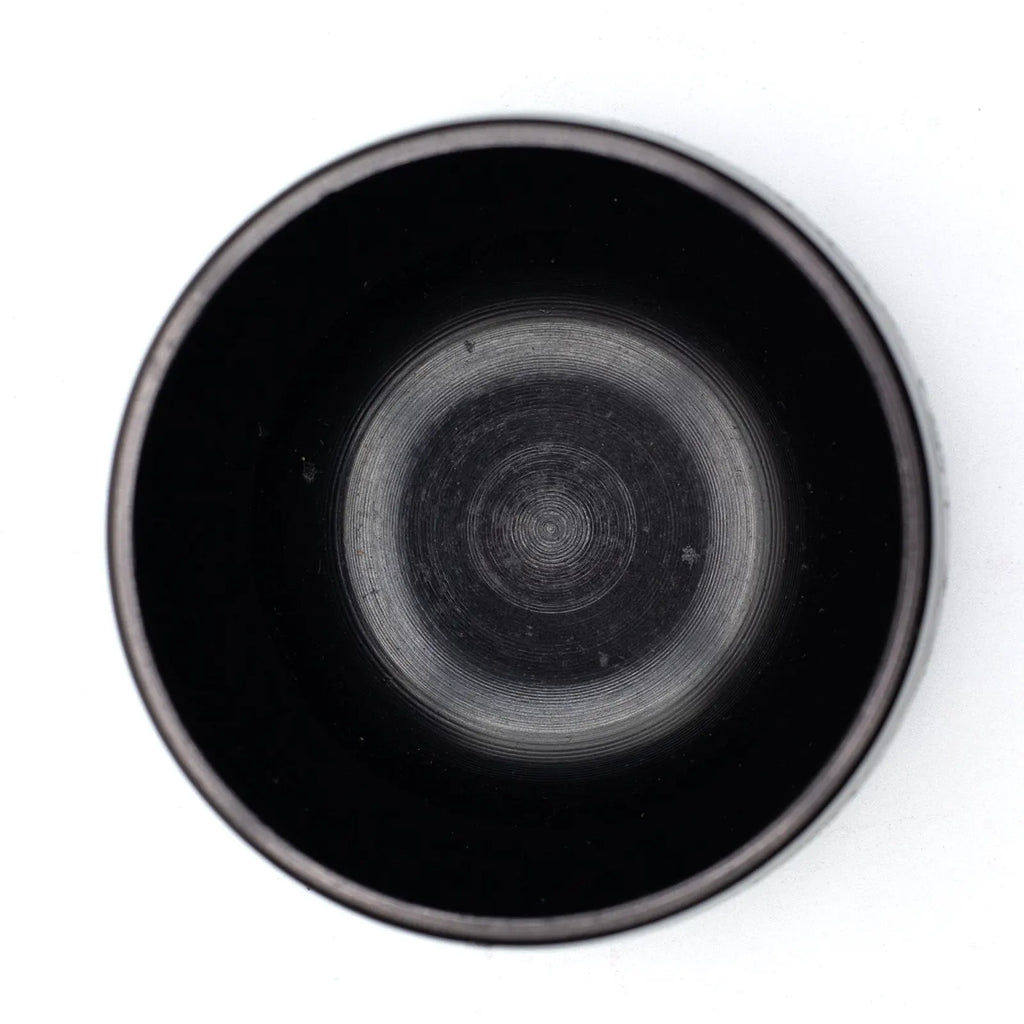 Cauldron Singing Bowl - Magic Mushroom Design - Green 15cm
