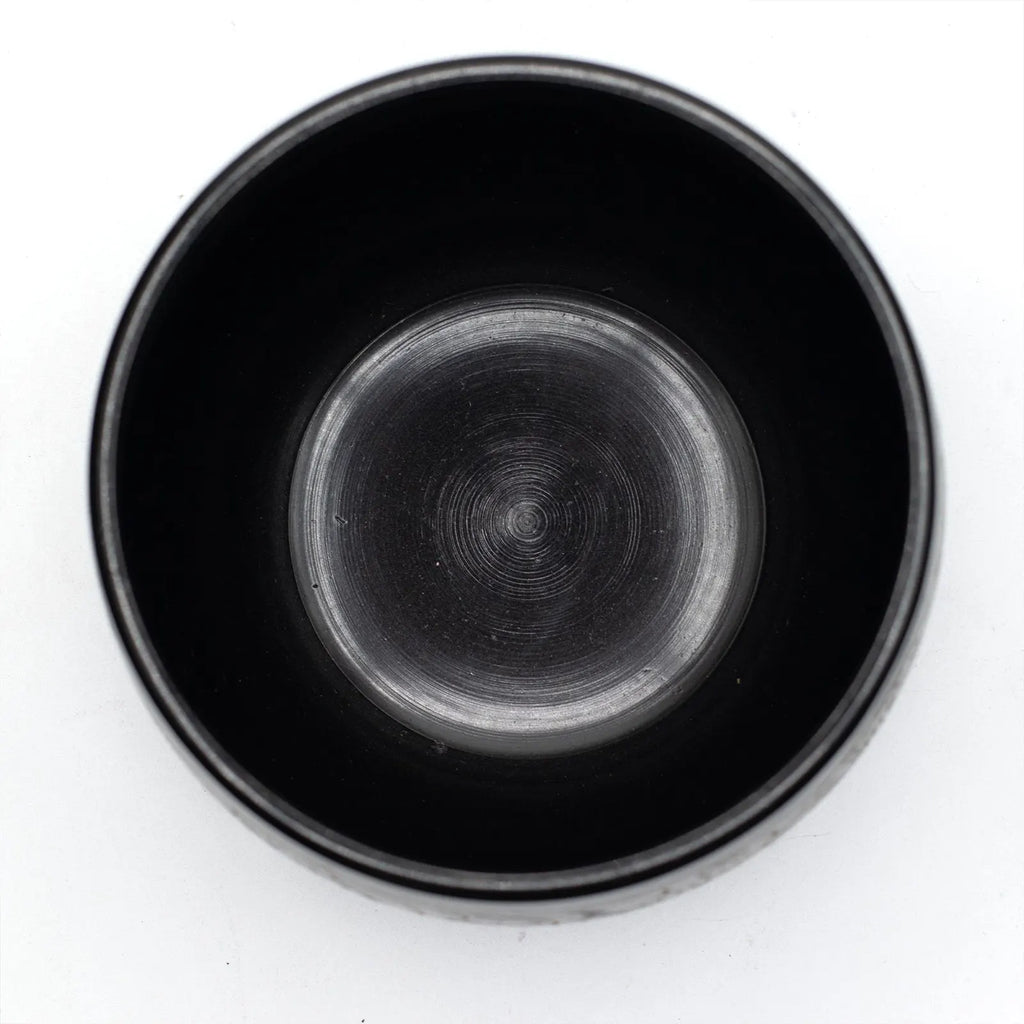 Cauldron Singing Bowl - Magic Mushroom Design - Yellow 15cm