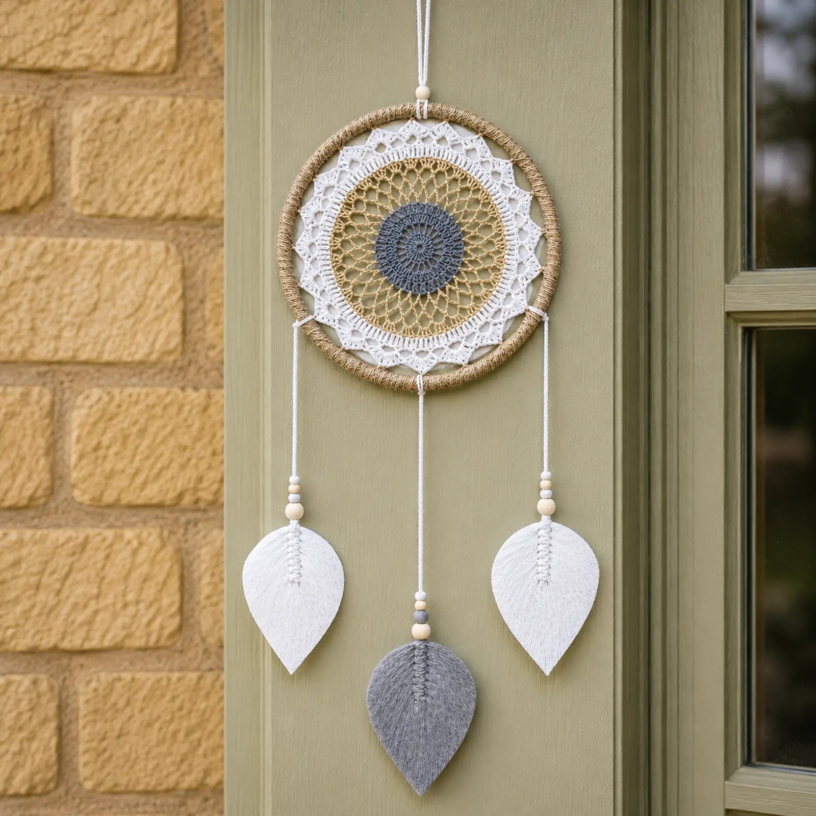 Dream Catcher - Large Brown Elemental Spirits