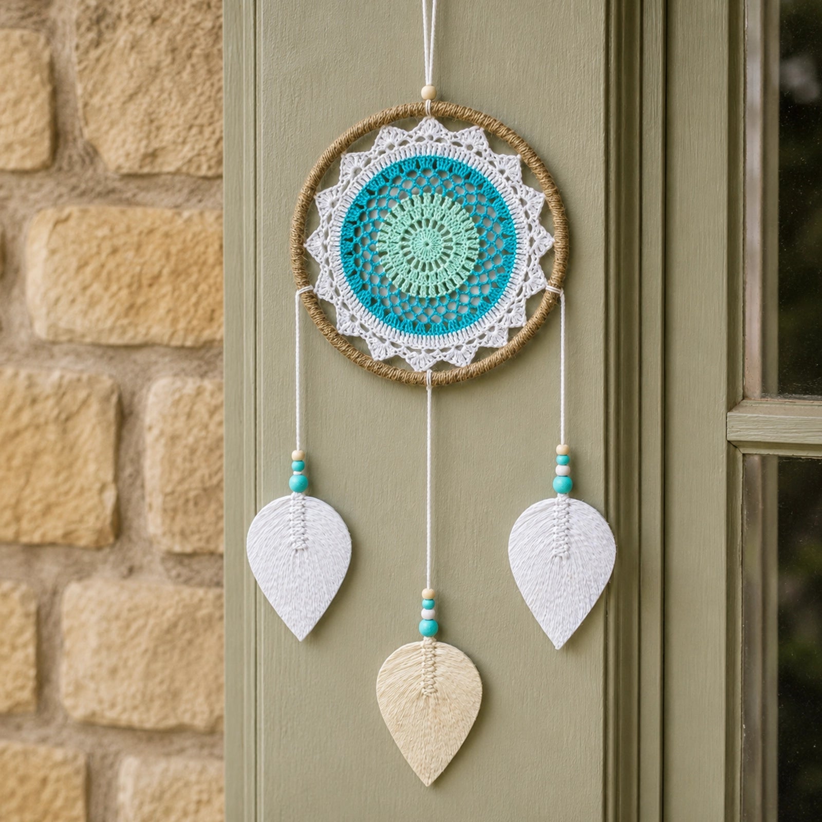 Dream Catcher - Large Turquoise Elemental Spirits
