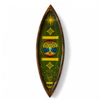 Enamel Incense Bowl - Mango Wood - Tree of Life