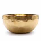 Extra Large Shining Bell-Metal Handmade Tibetan Singing Bowl - 21cm