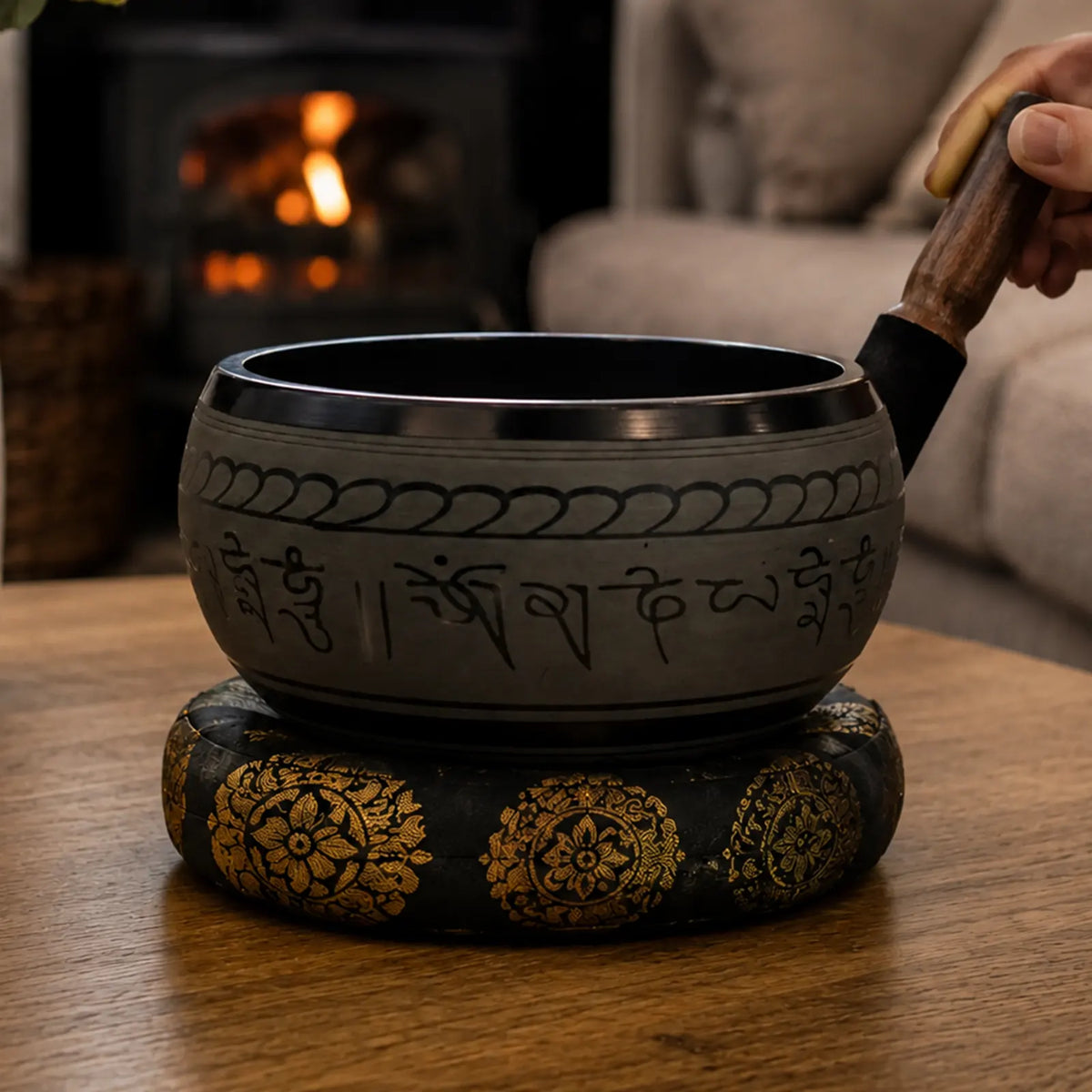 Extra Loud - Tibetan Buddhist Singing Bowl - Five Buddha