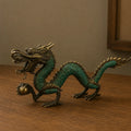Feng Shui Set - Med Dragon with Ball - 27cm