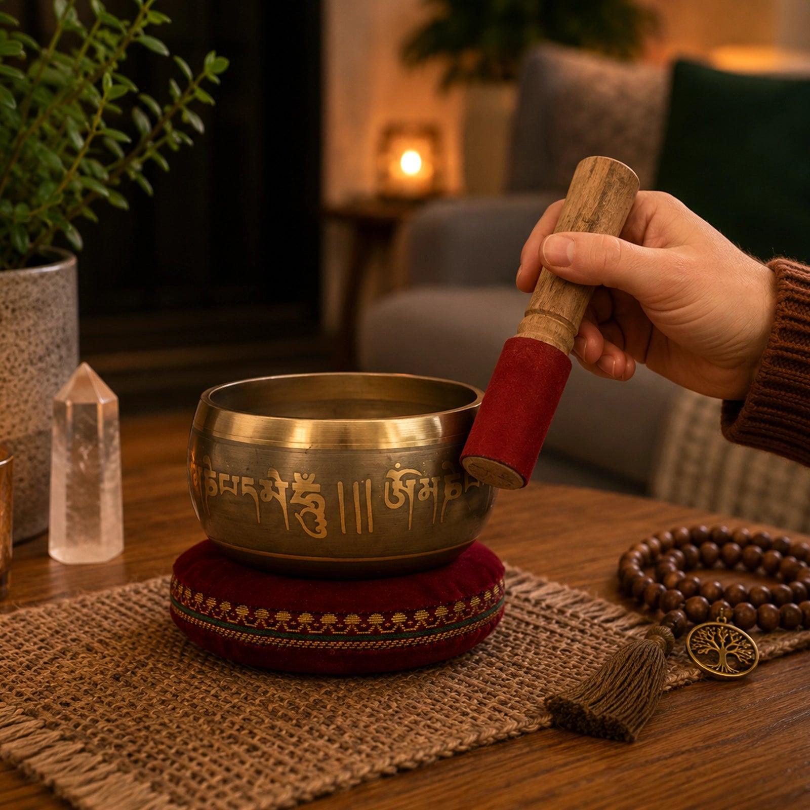 Five Buddha Singing Bowl
