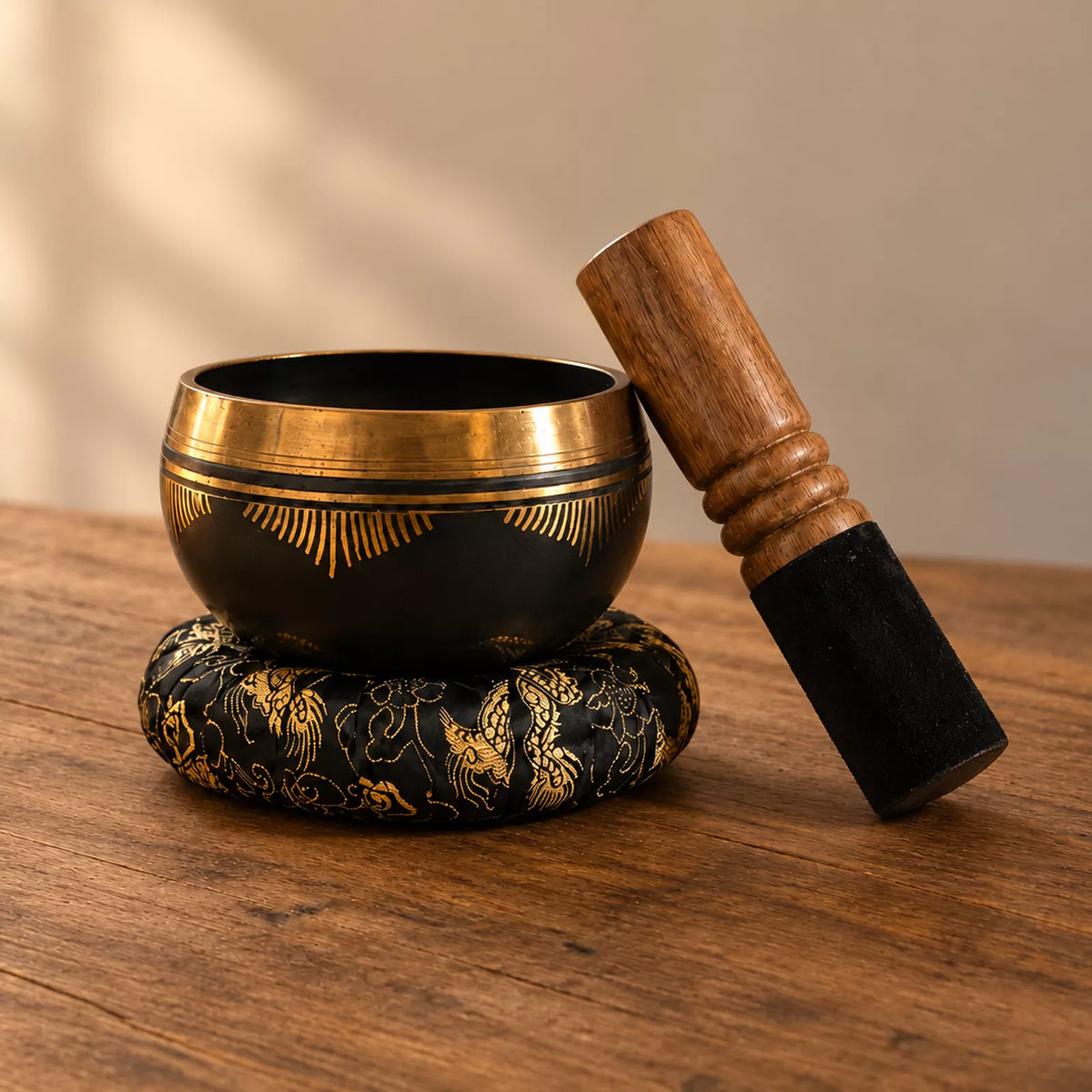Flower of Life Singing Bowl Gift Set - 9cm