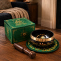 Green Tara Singing Bowl Gift Set - 10cm