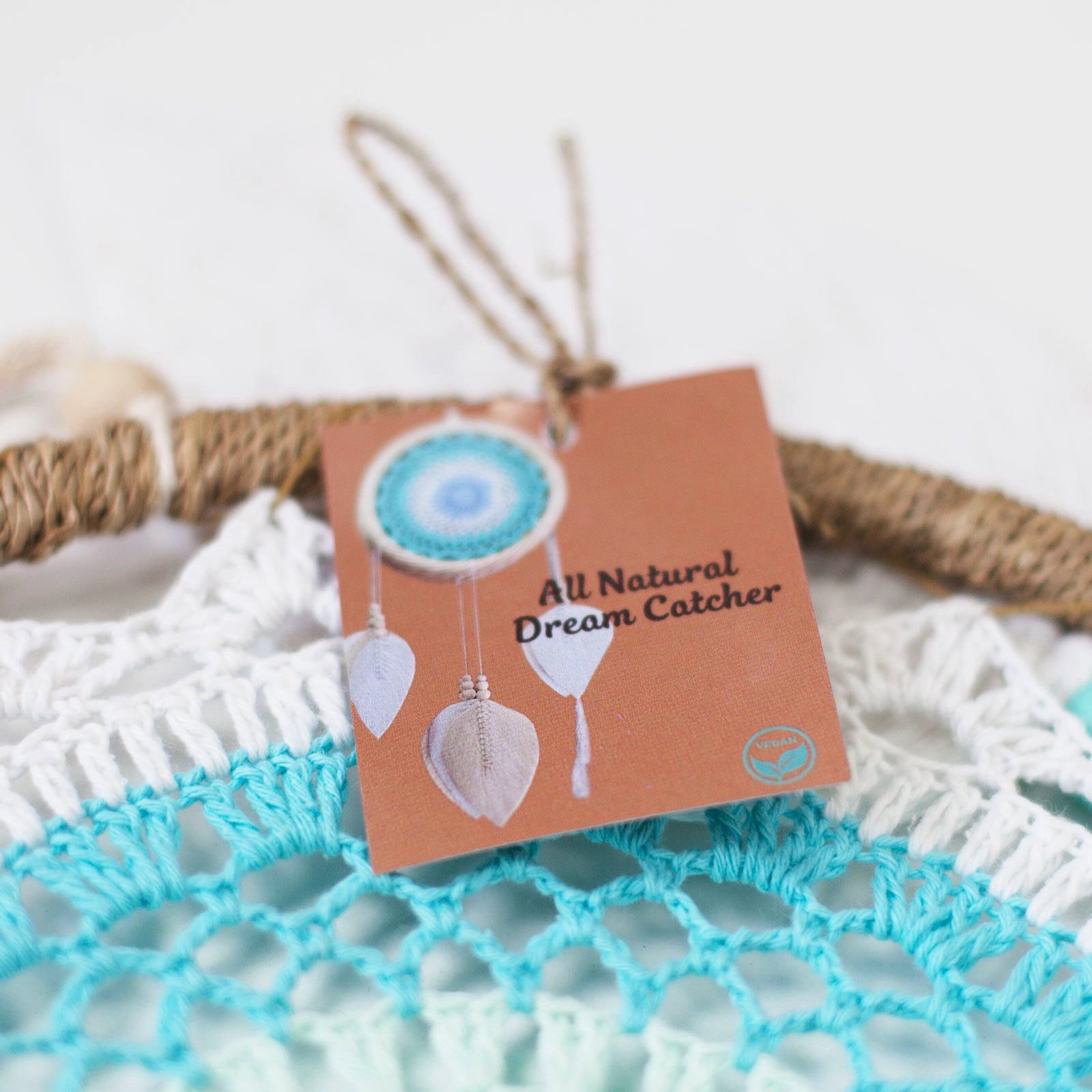 Dream Catcher - Medium Blue Heart in Heart