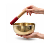 Large Brass Tibetan Singing Bowl - 17cm