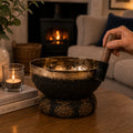 Large Chaken Handmade Singing Bowl (approx 800g) - 17cm