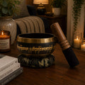 Lotus Flower Singing Bowl Gift Set - 9cm